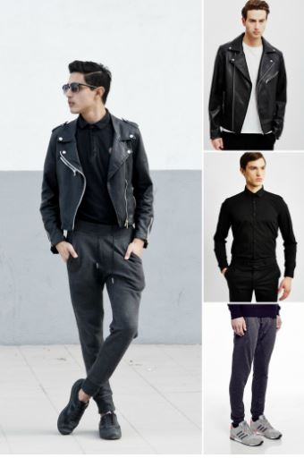 joggers-and-biker-jackets