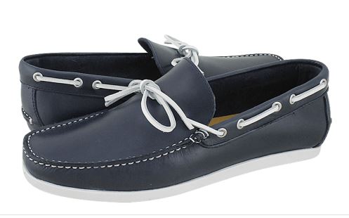 blue boat shoes