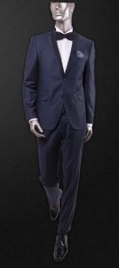 navy blue suit