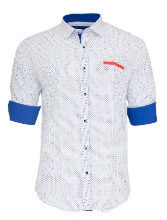 blue-white-shirt