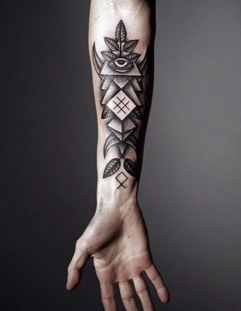 runes tattoo