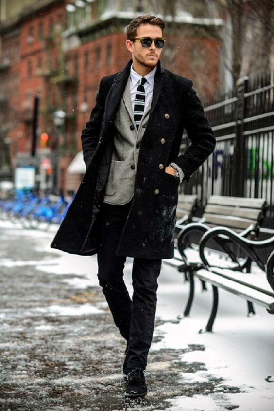 mauro palto, gkri sakaki,leuko poukamiso, rige gravata, maura aksesouar