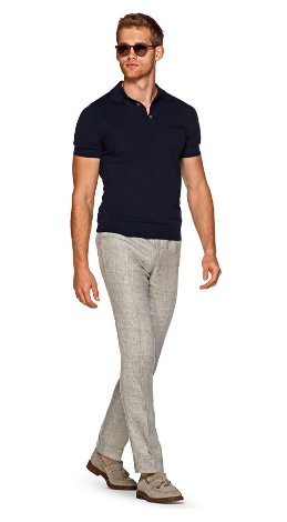 trousers-polo shirt