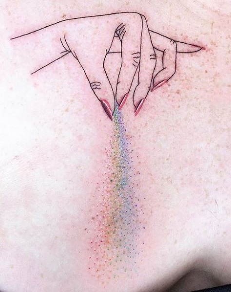 dot tattoo