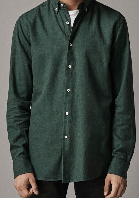 πράσινο ανδρικό πουκάμισο