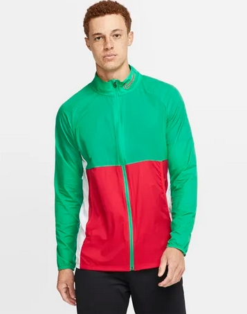 jacket ποδοσφαίρου πράσινο κόκκινο