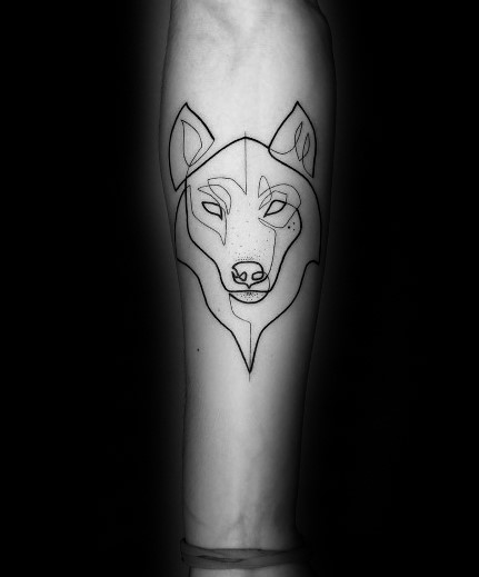 λύκος τατουάζ