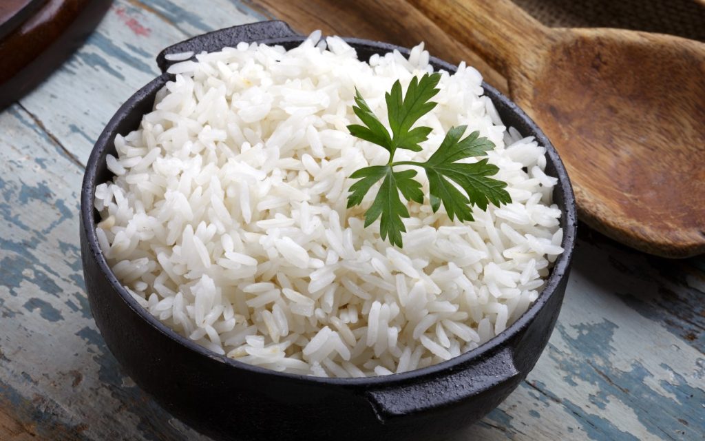 Πηγή για απλούς υδατάνθρακες: ρύζι λευκό μακρύκοκκο