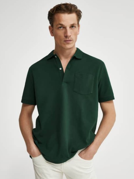 πράσινο πόλο μπλουζάκι